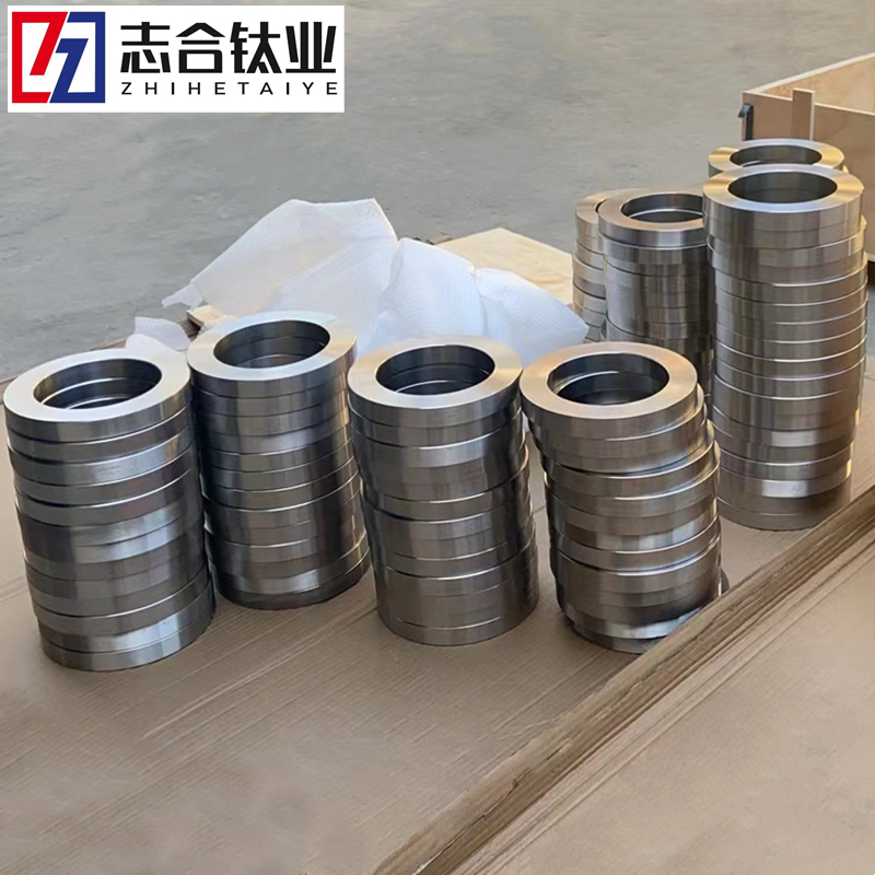 TA1 TA2 TC4钛合金环钛锻件纯钛法兰钛管件TA2钛桶规格全可定 制