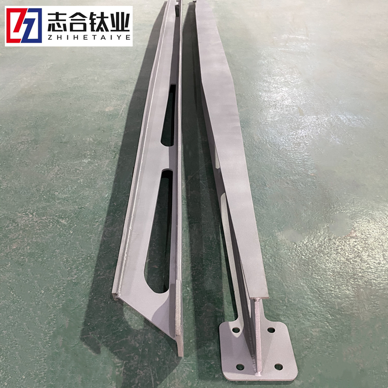 TC4工字加强框直线度正负3mm可按需定制各类钛焊接件、异形件