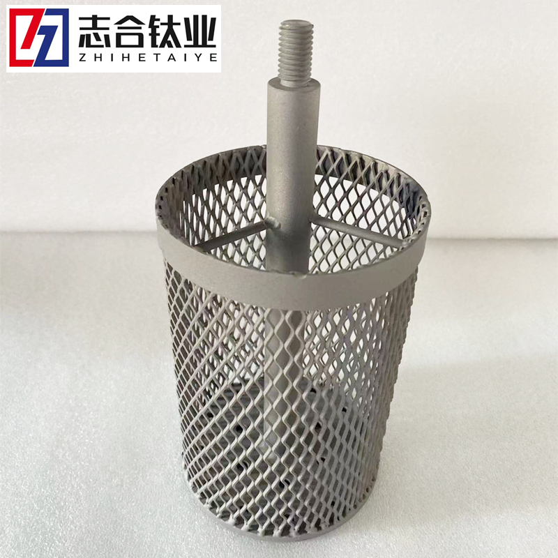 厂家加工定制TA1 TA2钛网篮 钛加工件焊接件异形件多种规格可定制